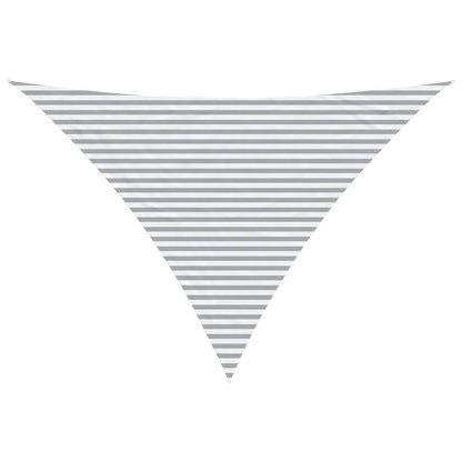 Vela da ombra solare Grigio chiaro e bianco 5 x 5 x 6 m | homemem39