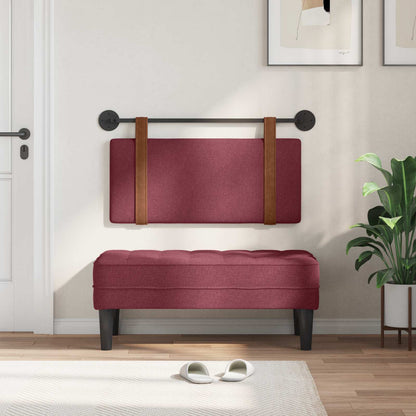 Testiera sospesa Rosso Vino PU Antico | homemem39