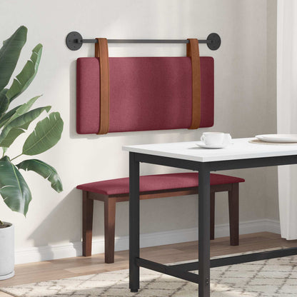 Testiera sospesa Rosso Vino PU Antico | homemem39