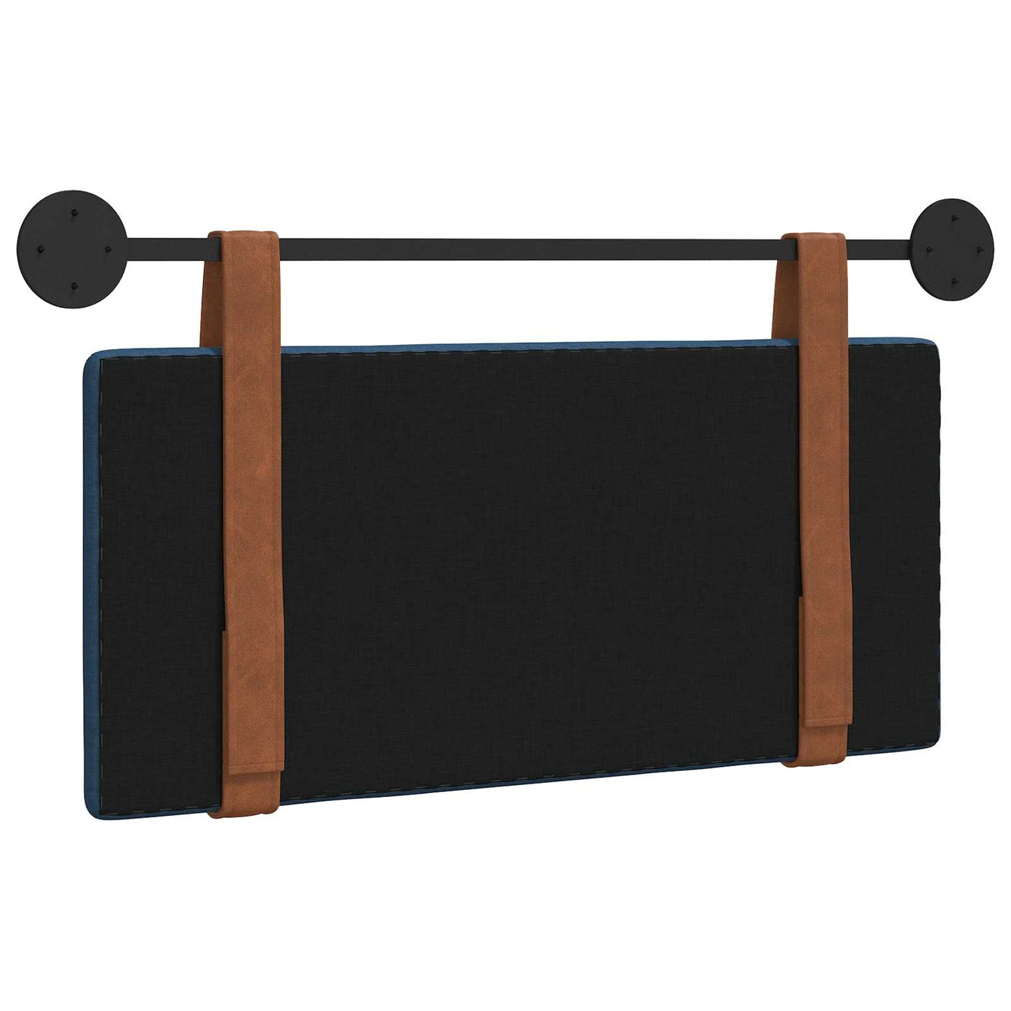 Testiera sospesa Blu PU Antico