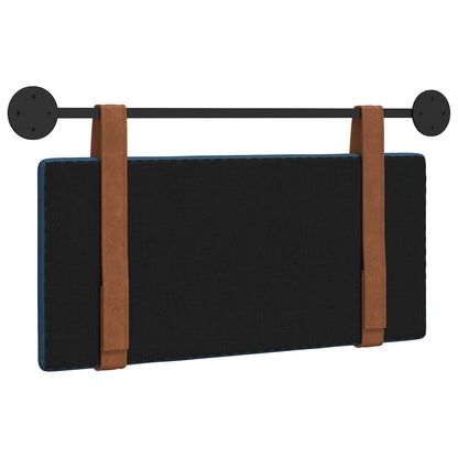 Testiera sospesa Blu PU Antico