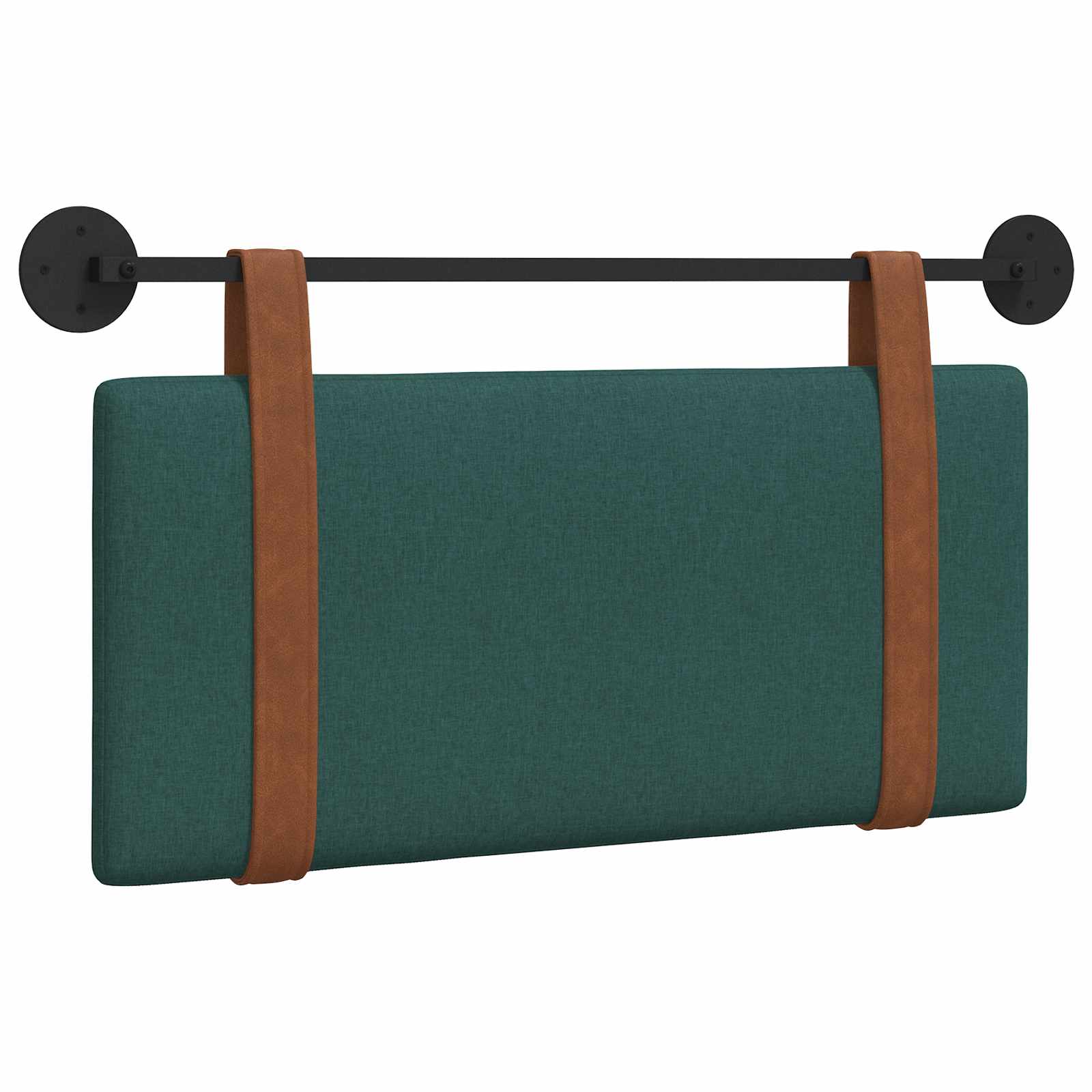 Testiera sospesa Verde Scuro PU Antico | homemem39