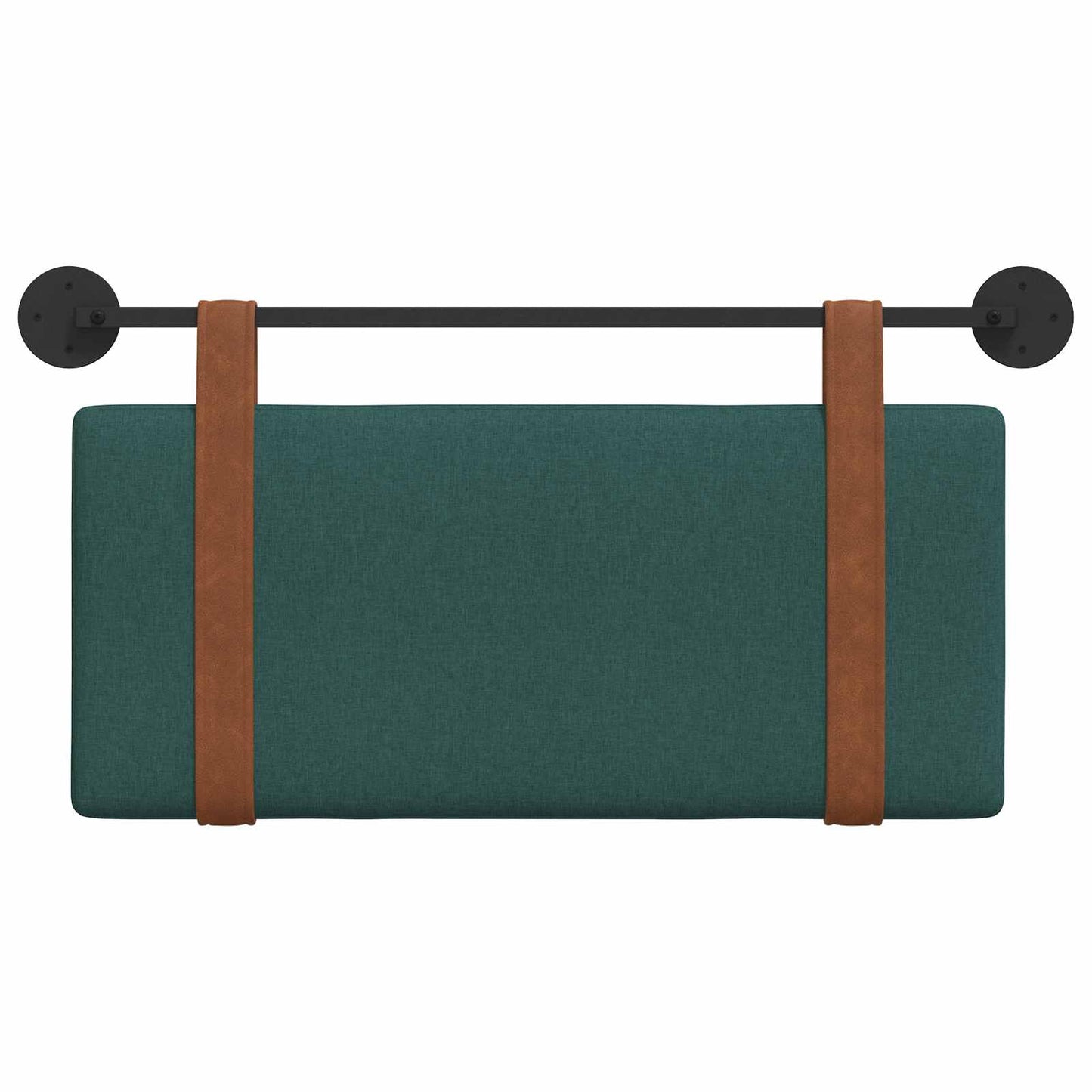 Testiera sospesa Verde Scuro PU Antico | homemem39