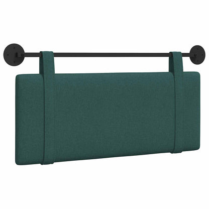 Testiera sospesa Verde Scuro Tessuto