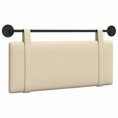 Testiera sospesa Crema Tessuto | homemem39