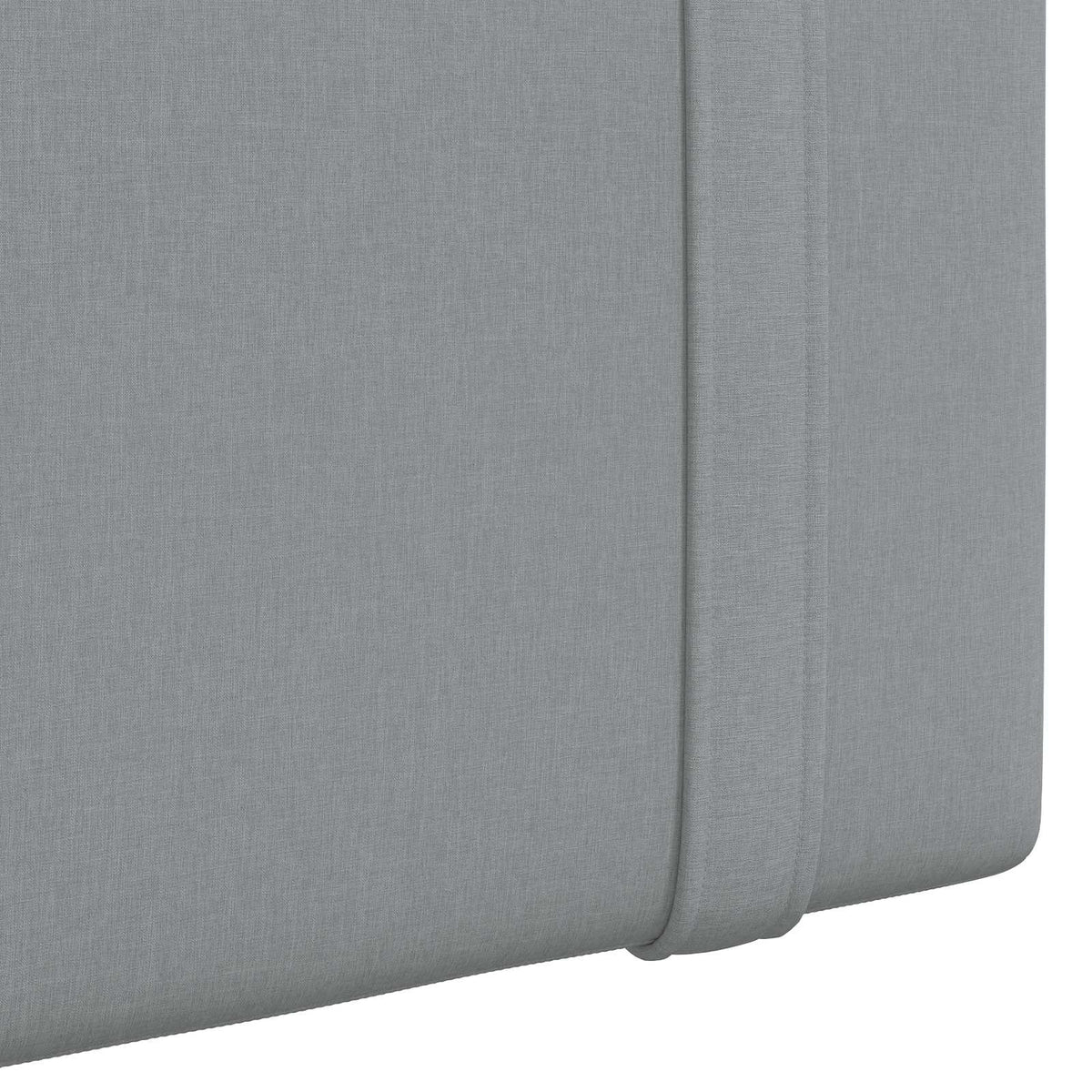 Testiera sospesa Grigio chiaro Tessuto