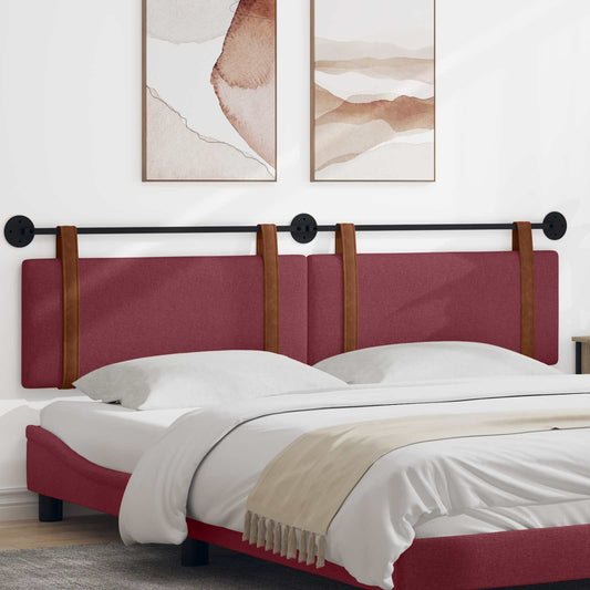 Testiera sospesa Rosso Vino PU Antico | homemem39