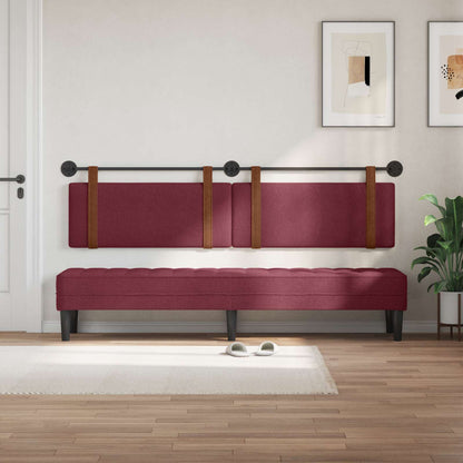 Testiera sospesa Rosso Vino PU Antico | homemem39