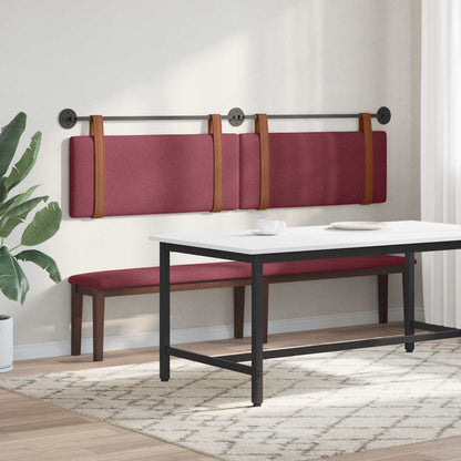Testiera sospesa Rosso Vino PU Antico | homemem39