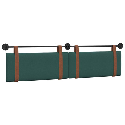 Testiera sospesa Verde Scuro PU Antico | homemem39