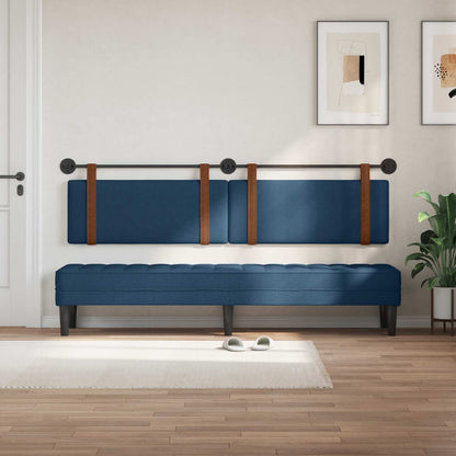 Testiera sospesa Blu PU Antico | homemem39