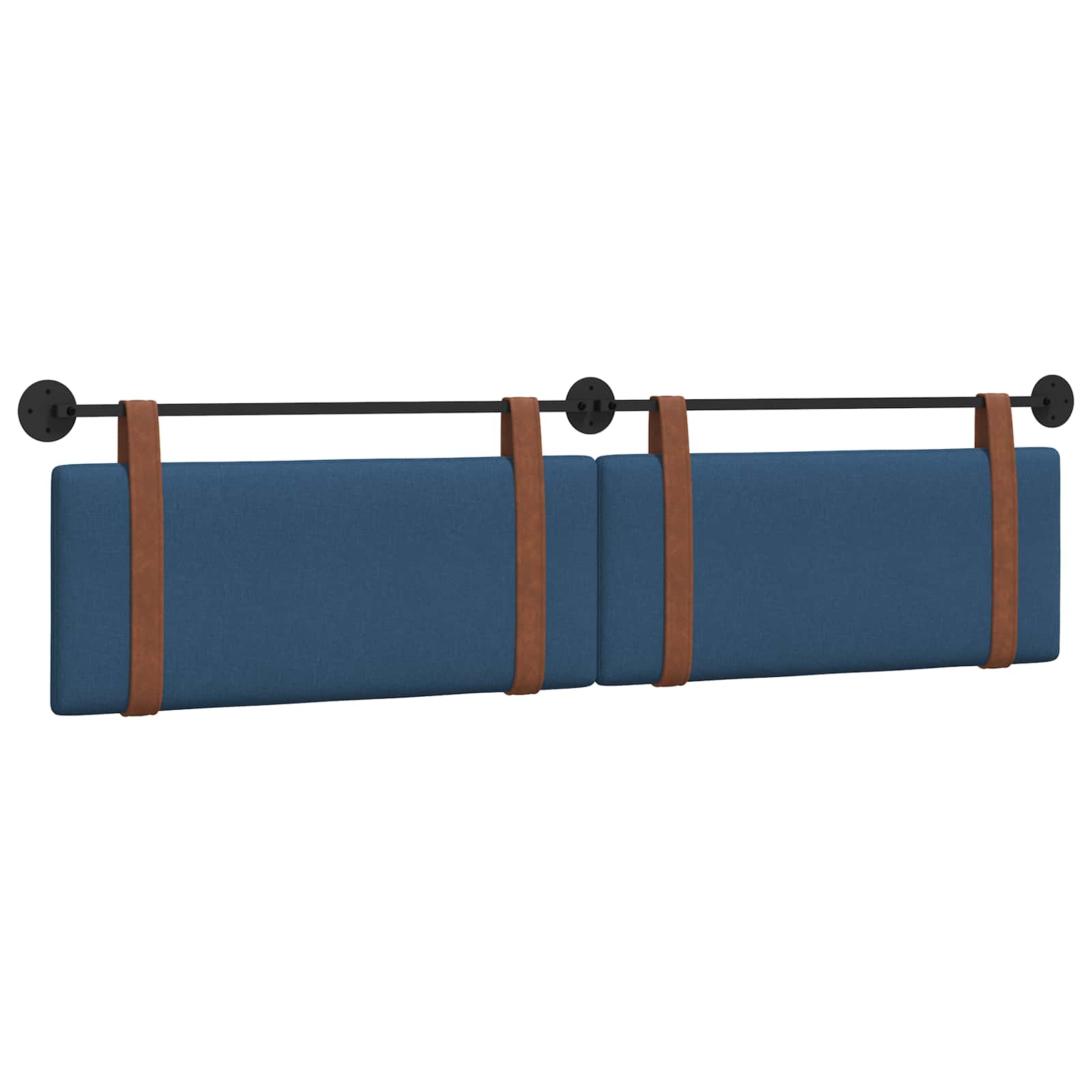 Testiera sospesa Blu PU Antico | homemem39