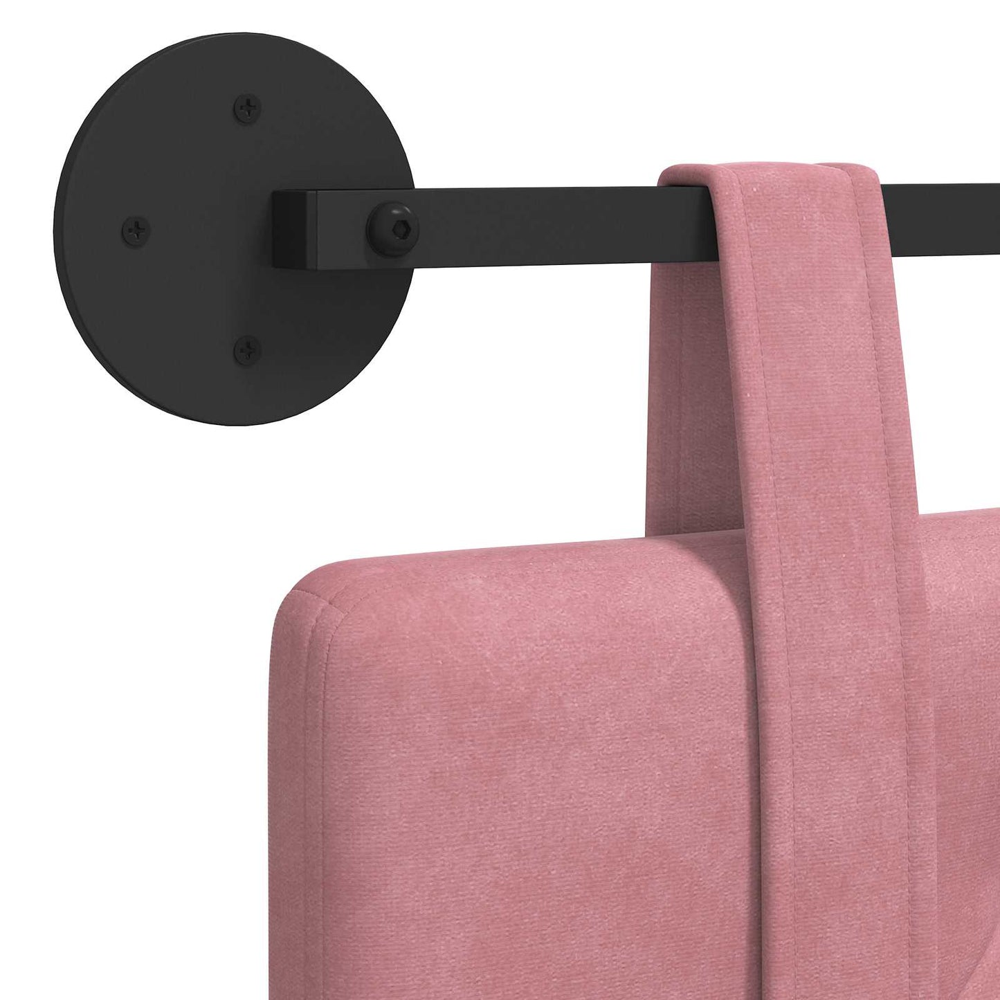Testiera sospesa Rosa Velluto