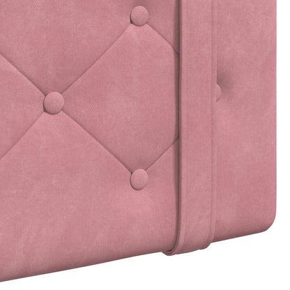 Testiera sospesa Rosa Velluto