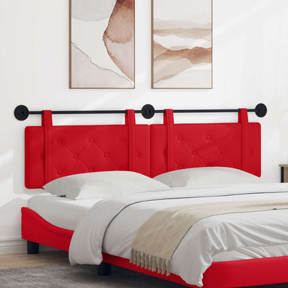 Testiera sospesa Rosso Similpelle | homemem39