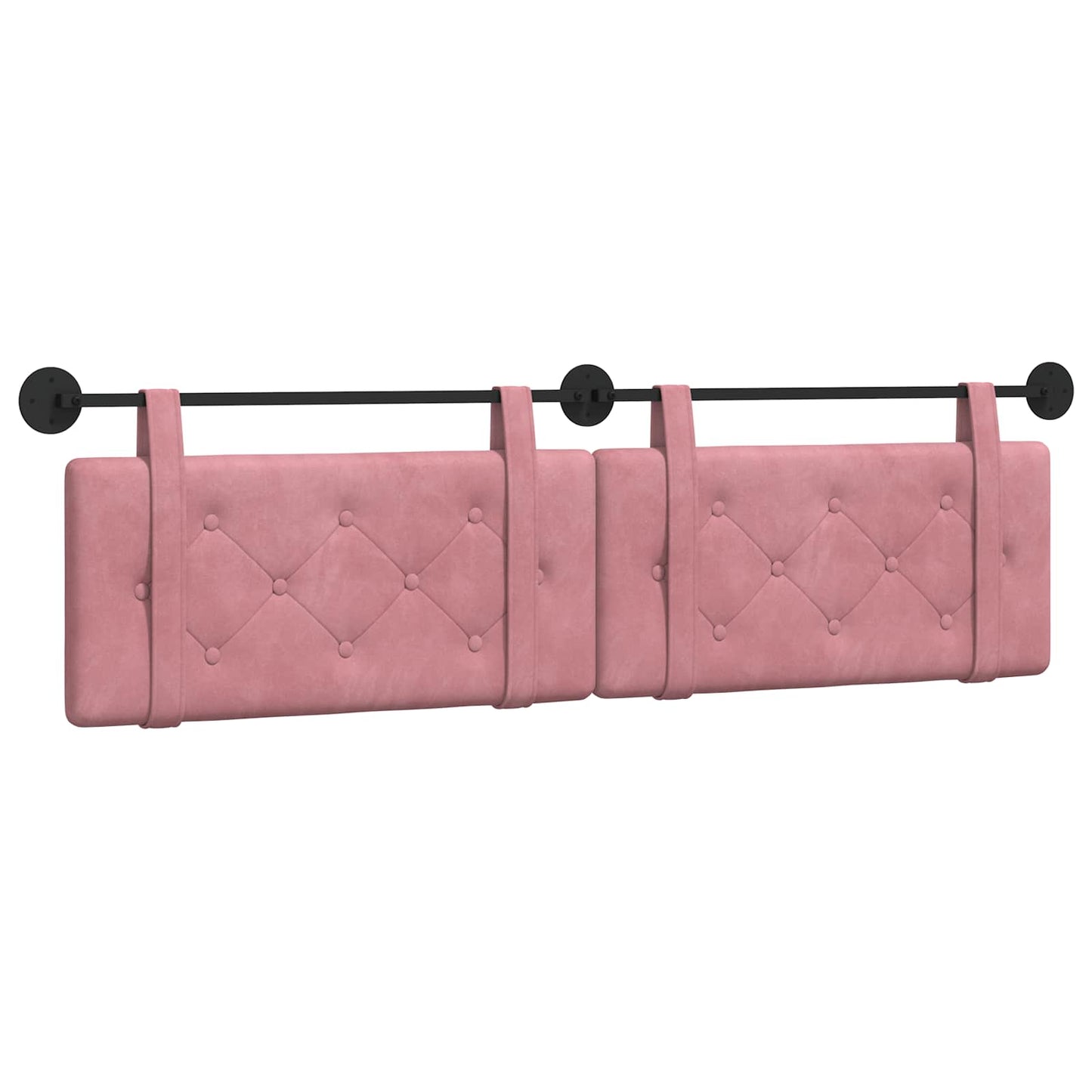 Testiera sospesa Rosa Velluto
