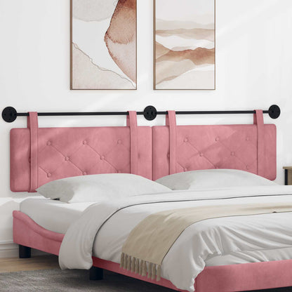 Testiera sospesa Rosa Velluto