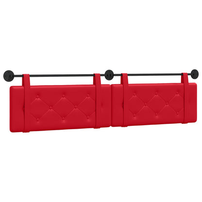 Testiera sospesa Rosso Similpelle | homemem39