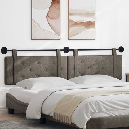 Testiera sospesa Grigio PU Antico | homemem39