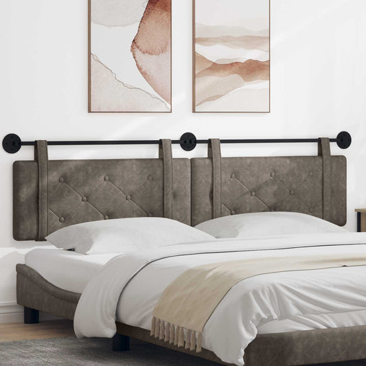 Testiera sospesa Grigio PU Antico | homemem39