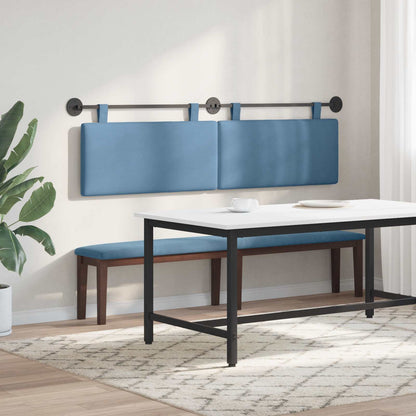 Testiera sospesa Blu Tessuto in Cords | homemem39