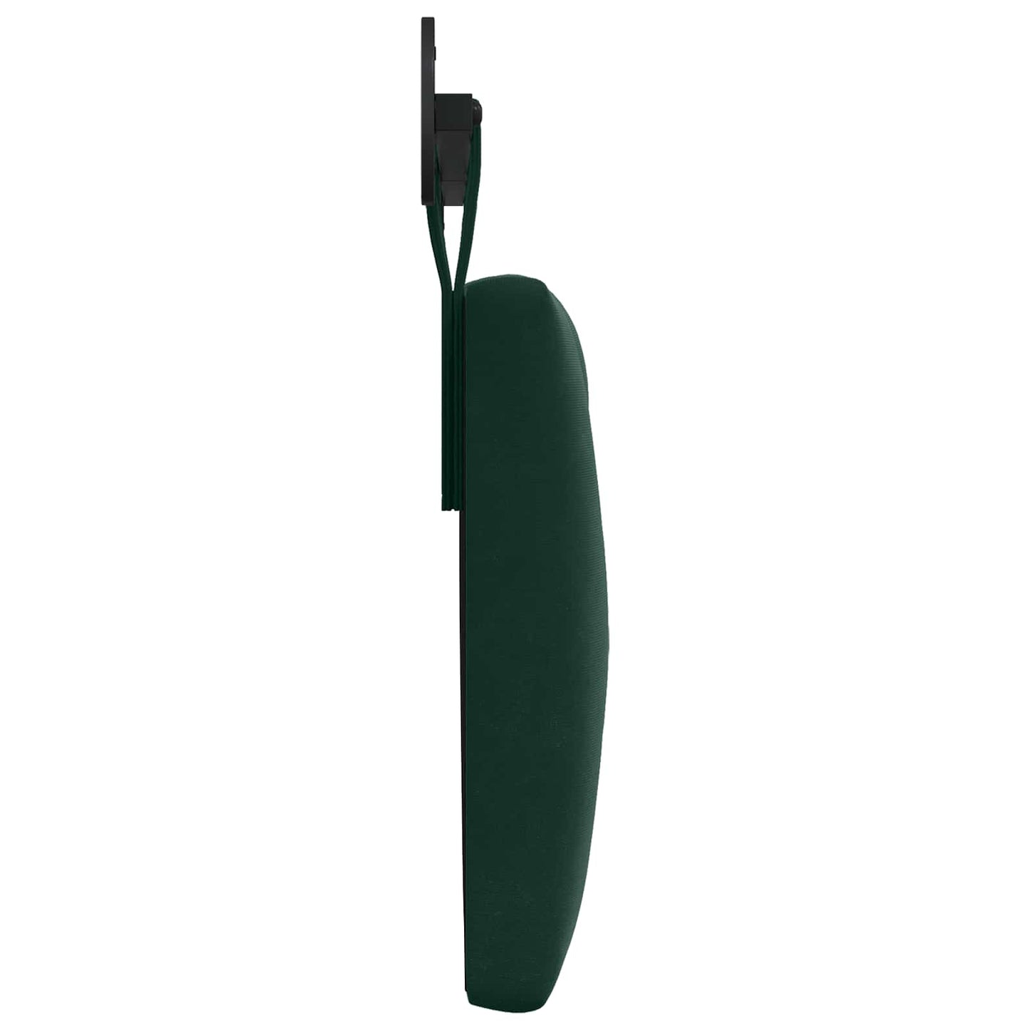 Testiera sospesa Con luce LED Verde Scuro Velluto | homemem39