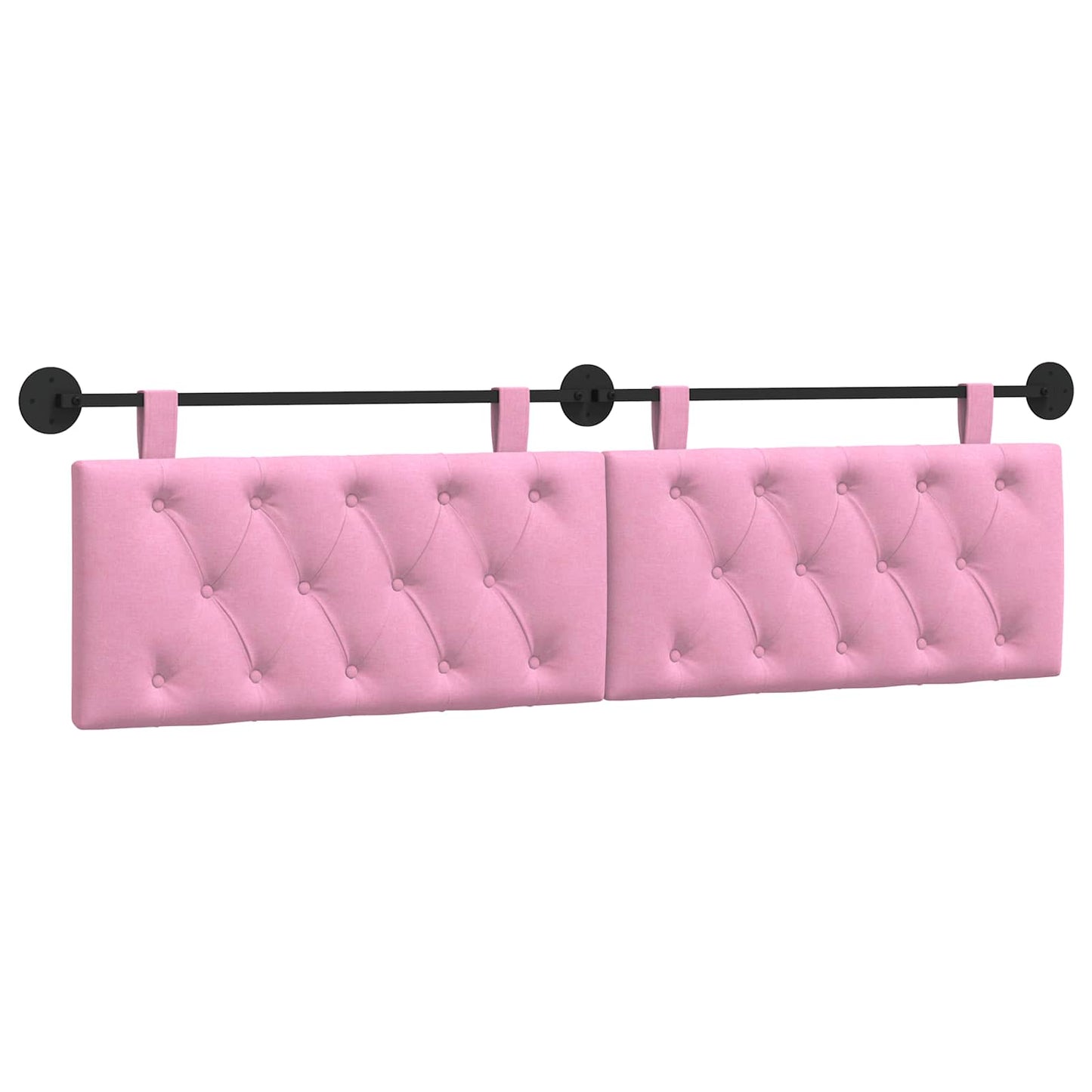 Testiera sospesa Rosa Tessuto