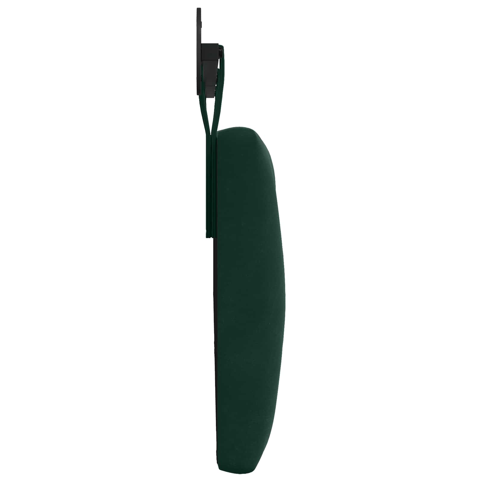 Testiera sospesa Con luce LED Verde Scuro Velluto | homemem39