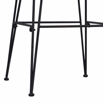 Sedia da Bar 44 x 46 x 91 cm Asta di ferro di diametro 10mm | homemem39