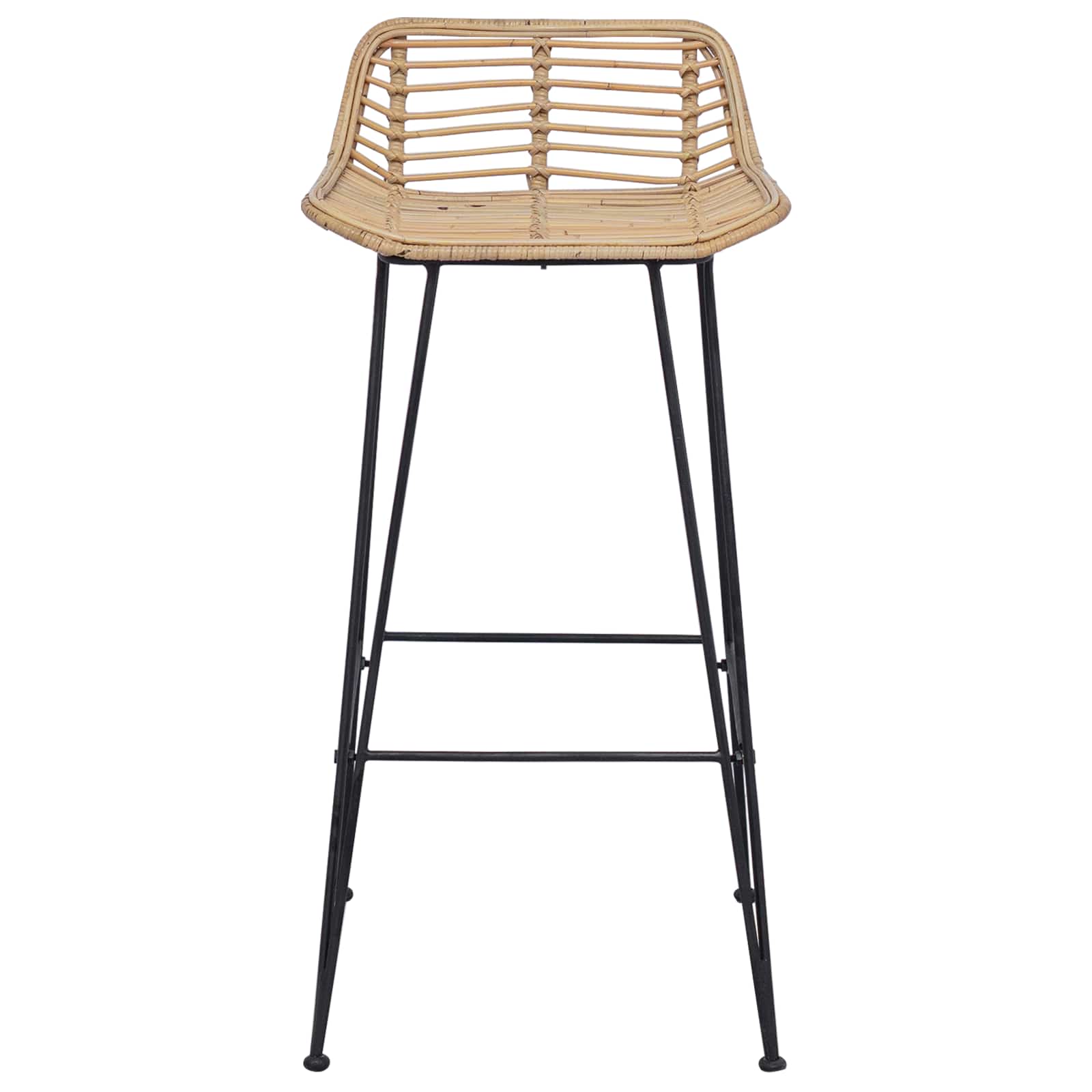 Sedia da Bar 44 x 46 x 91 cm Asta di ferro di diametro 10mm | homemem39