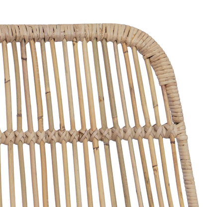 Sgabello da bar 2 pcs Naturale 44 x 55 x 109 cm | homemem39