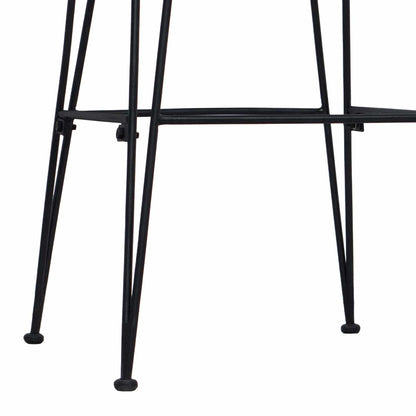 Sgabello da bar 2 pcs Naturale 44 x 55 x 109 cm | homemem39