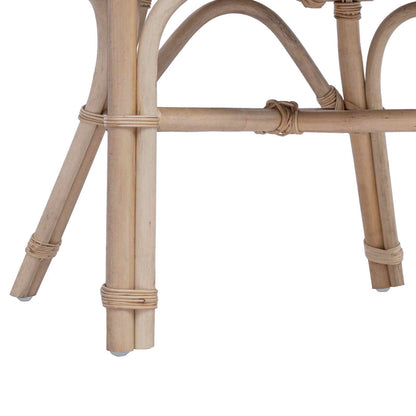Sedia Impilabile Rattan Naturale 60 x 60 x 81 cm