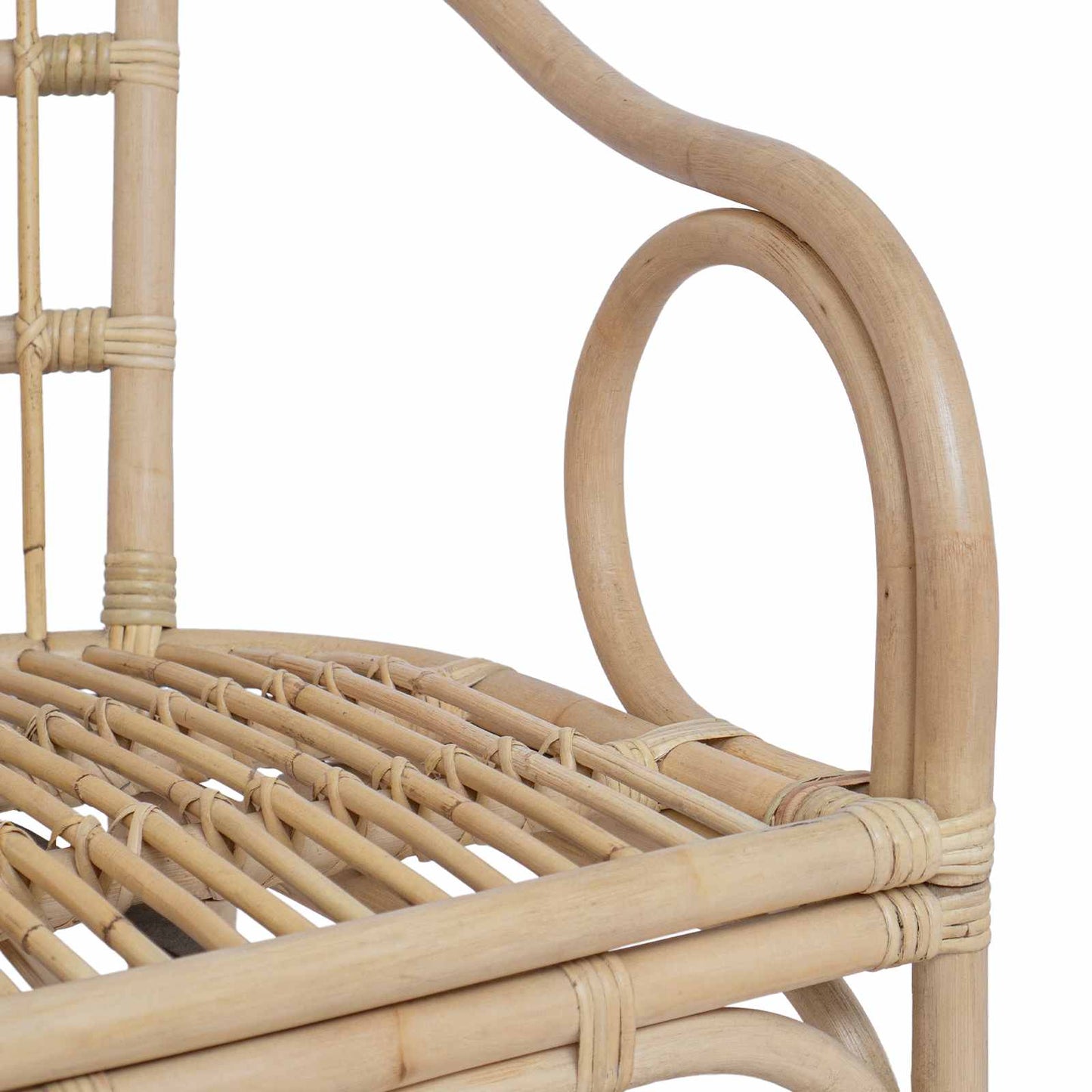 Sedia Impilabile Naturale 58 x 60 x 81 cm Rattan | homemem39