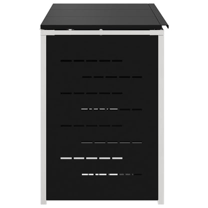 Stoccaggio contenitore a ruote Nero 207 x 77,5 x 112,5 cm | homemem39