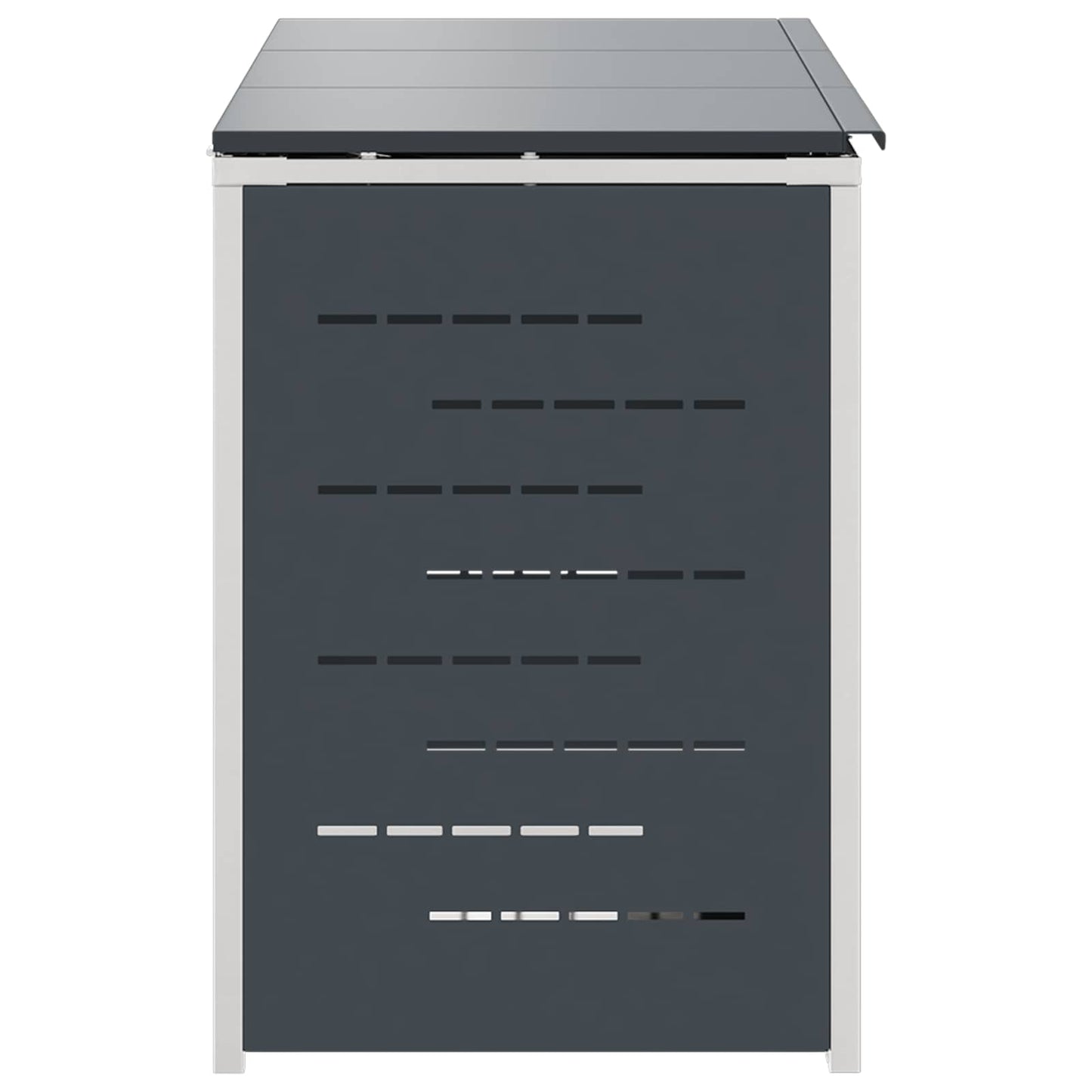 Stoccaggio contenitore a ruote Antracite 207 x 77,5 x 112,5 cm | homemem39