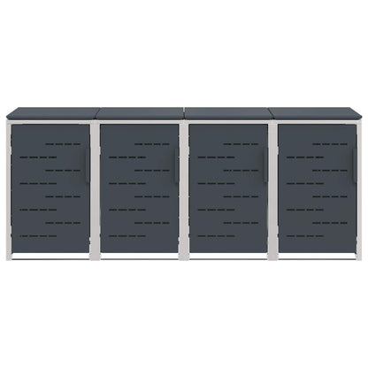 Stoccaggio contenitore a ruote Antracite 276 x 77,5 x 112,5 cm | homemem39