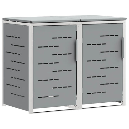 Stoccaggio contenitore a ruote Grigio 138 x 77,5 x 112,5 cm | homemem39