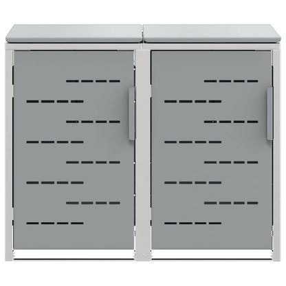 Stoccaggio contenitore a ruote Grigio 138 x 77,5 x 112,5 cm | homemem39