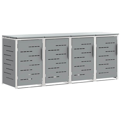 Stoccaggio contenitore a ruote Grigio 276 x 77,5 x 112,5 cm | homemem39