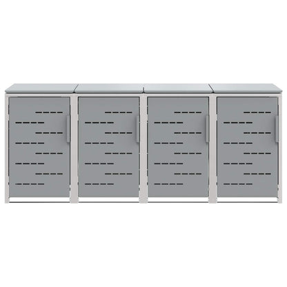 Stoccaggio contenitore a ruote Grigio 276 x 77,5 x 112,5 cm | homemem39