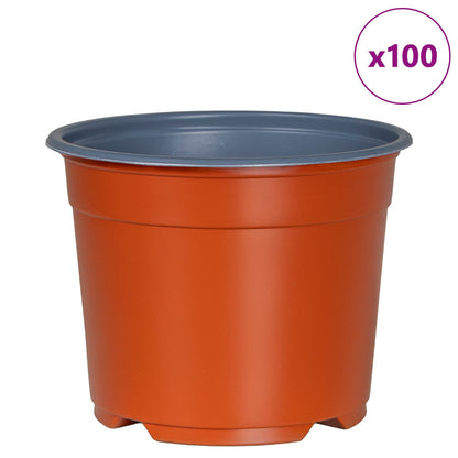Vaso per Fiori 100 pcs Ceramica Ø 15 x 12.5 cm Plastica