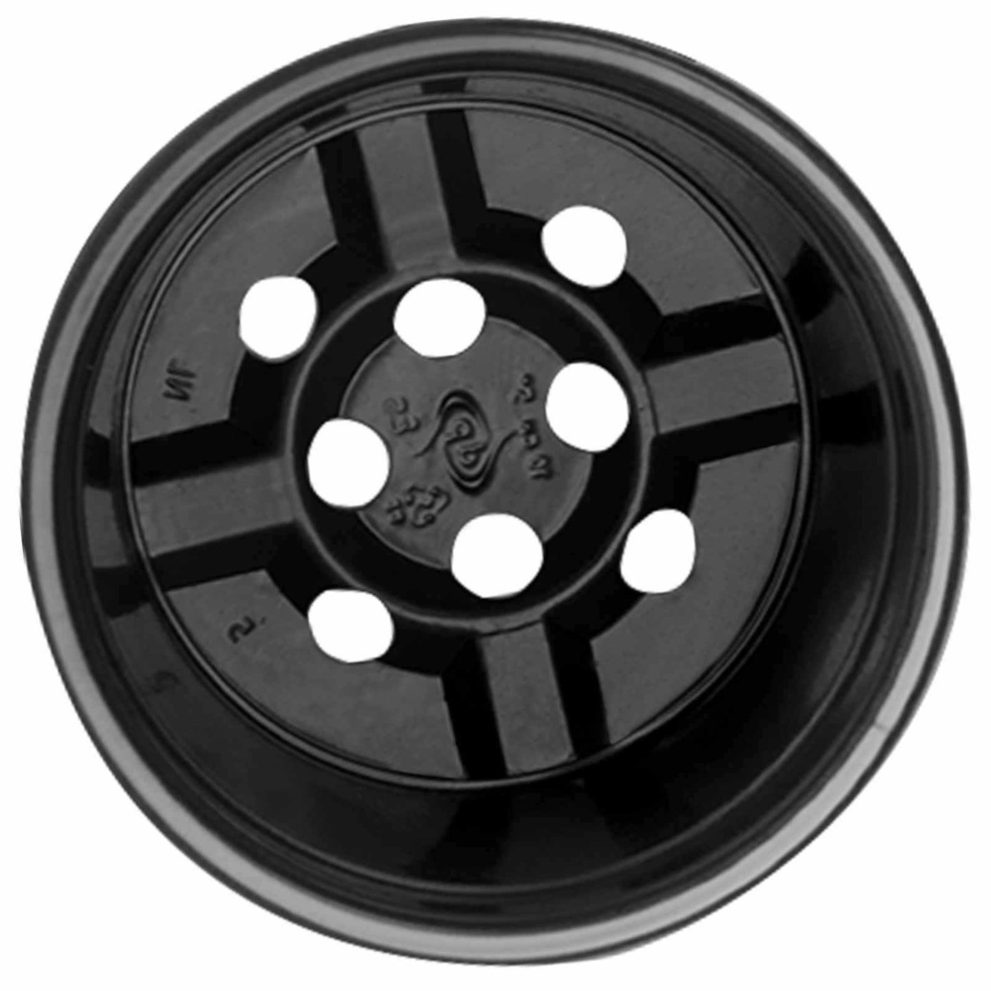 Vaso per Fiori 100 pcs Nero Ø 15 x 12.5 cm Plastica