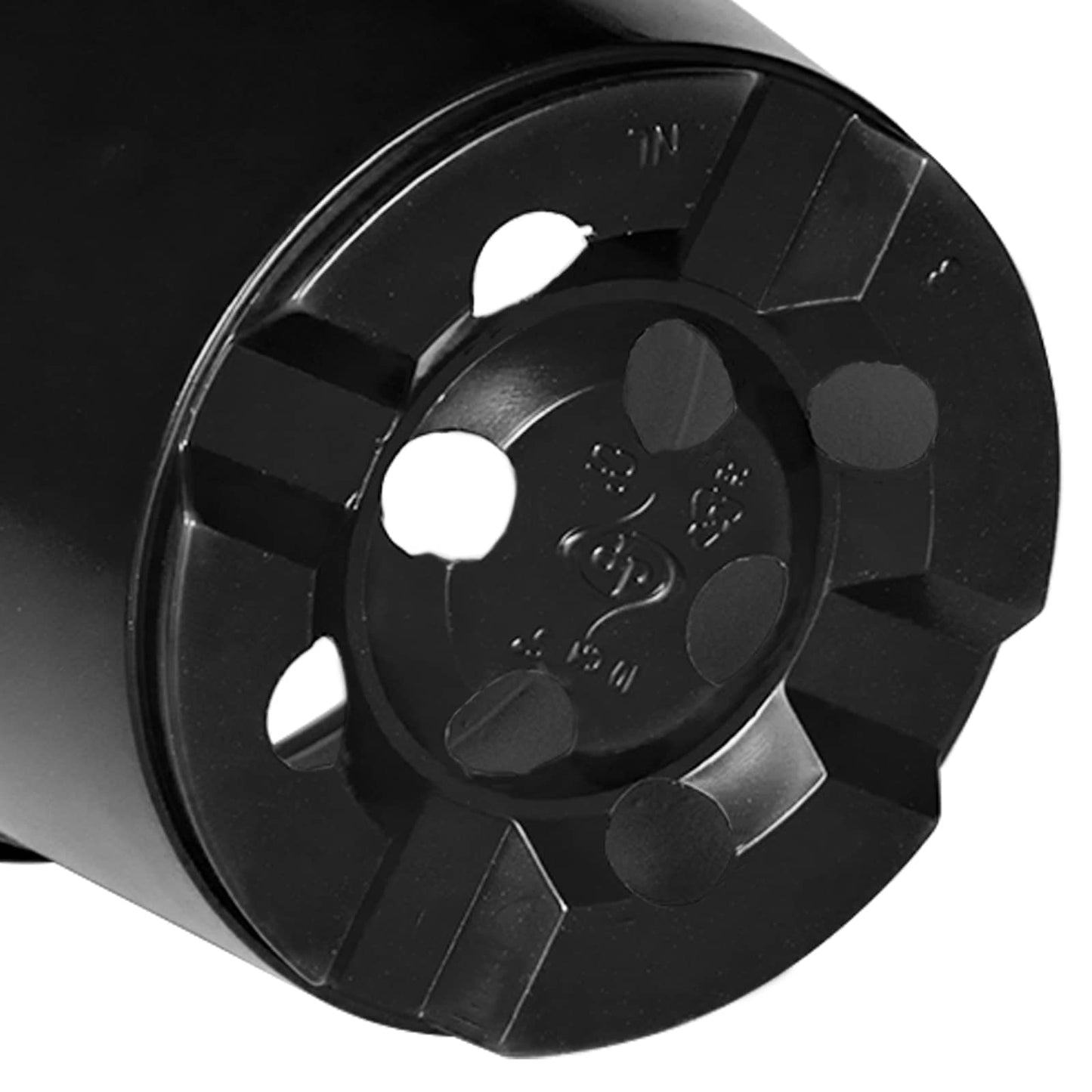 Vaso per Fiori 200 pcs Nero Ø 15 x 12.5 cm Plastica