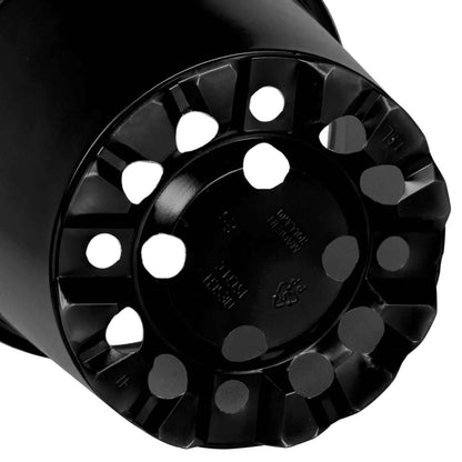 Vaso per Fiori 100 pcs Nero Ø 15 x 12.5 cm Plastica