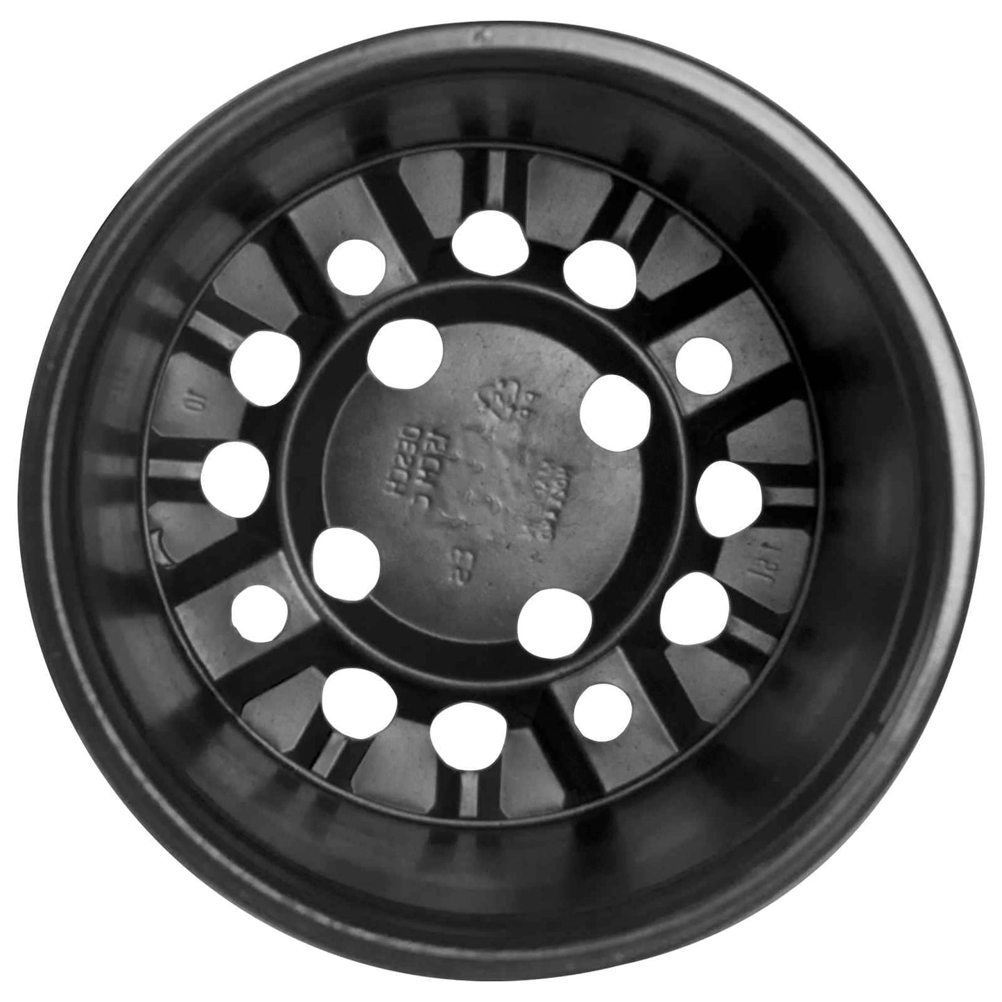 Vaso per Fiori 100 pcs Nero Ø 15 x 12.5 cm Plastica