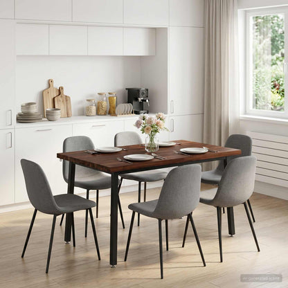 90 x 55 x 75 cm Legno di Acacia Massello Marrone scuro e Nero