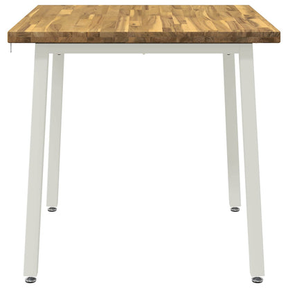Tavolo da pranzo quadrato 80 x 80 x 75 cm