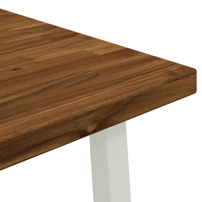 Tavolo da pranzo quadrato 120 x 90 x 75 cm | homemem39