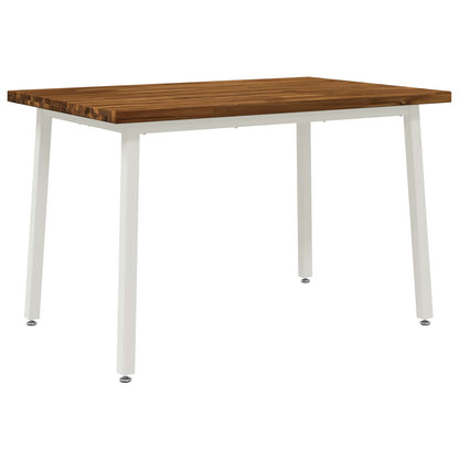 Tavolo da pranzo quadrato 120 x 90 x 75 cm | homemem39